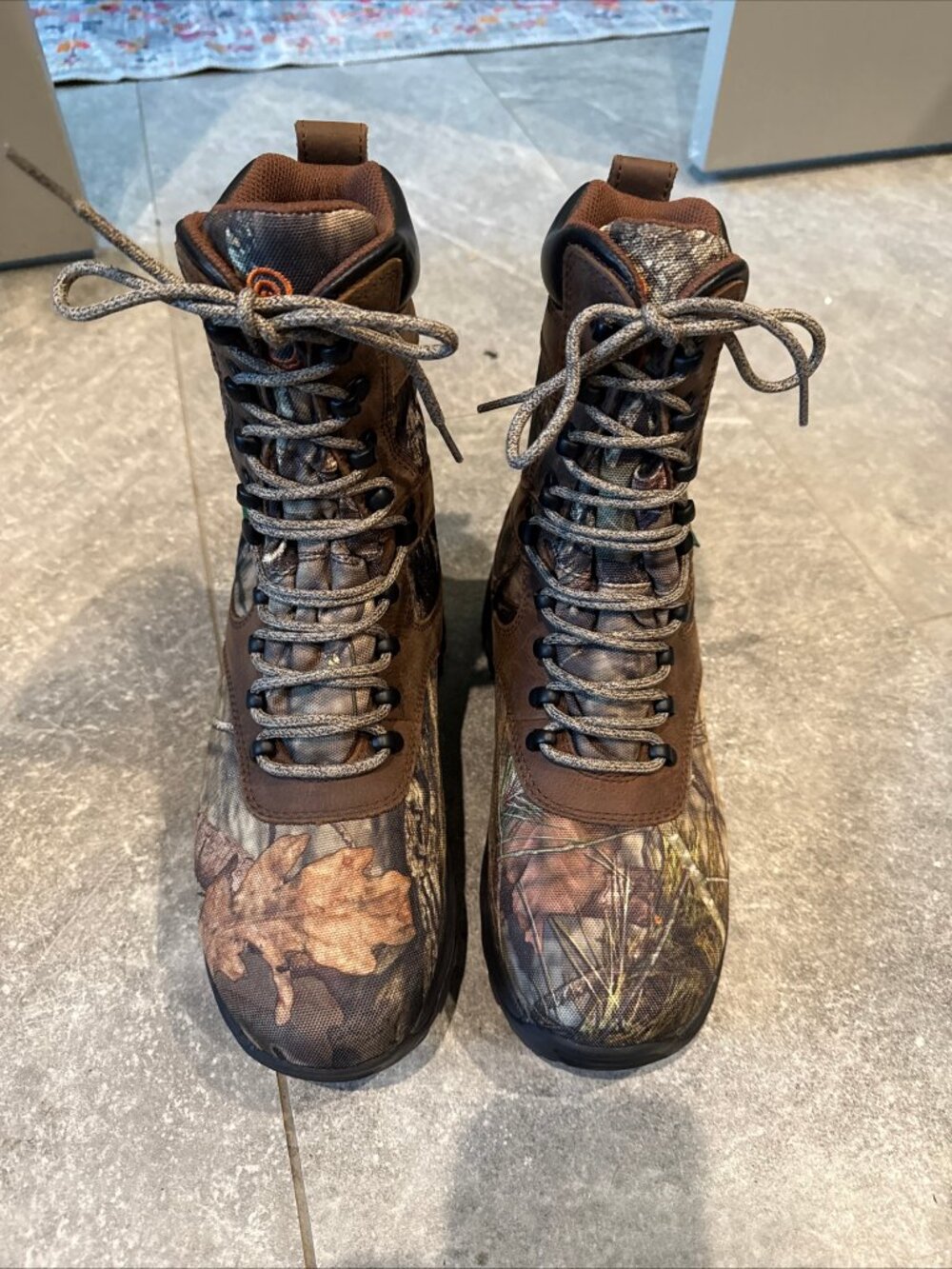 SHE Outdoor Expedition Ultra Boots Womens 8M Camo Waterproof Thinsulate 1000g